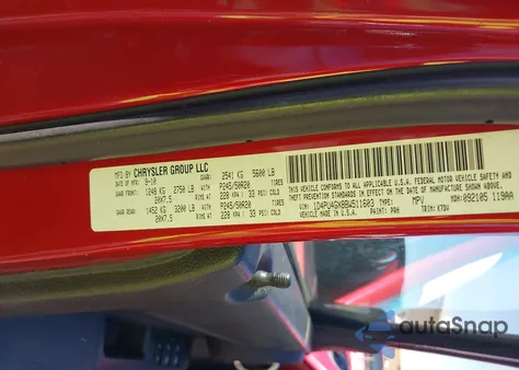 2011 Dodge Nitro Heat из США, поврежденный, VIN 1D4PU4GX8BW511603